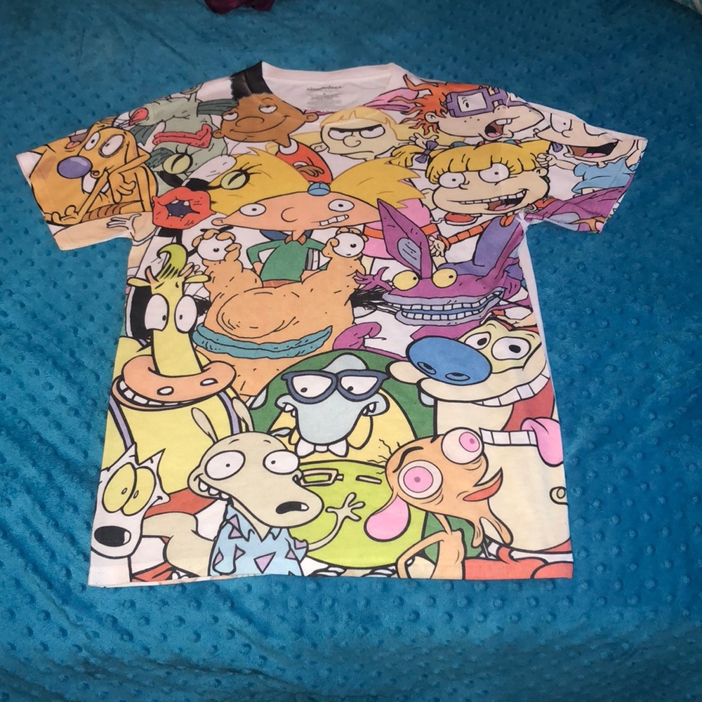 Nickelodeon 90’s cartoon shirt .